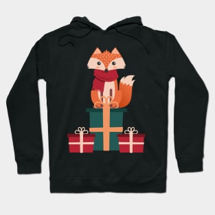 Merry Christmas Fox Hoodie